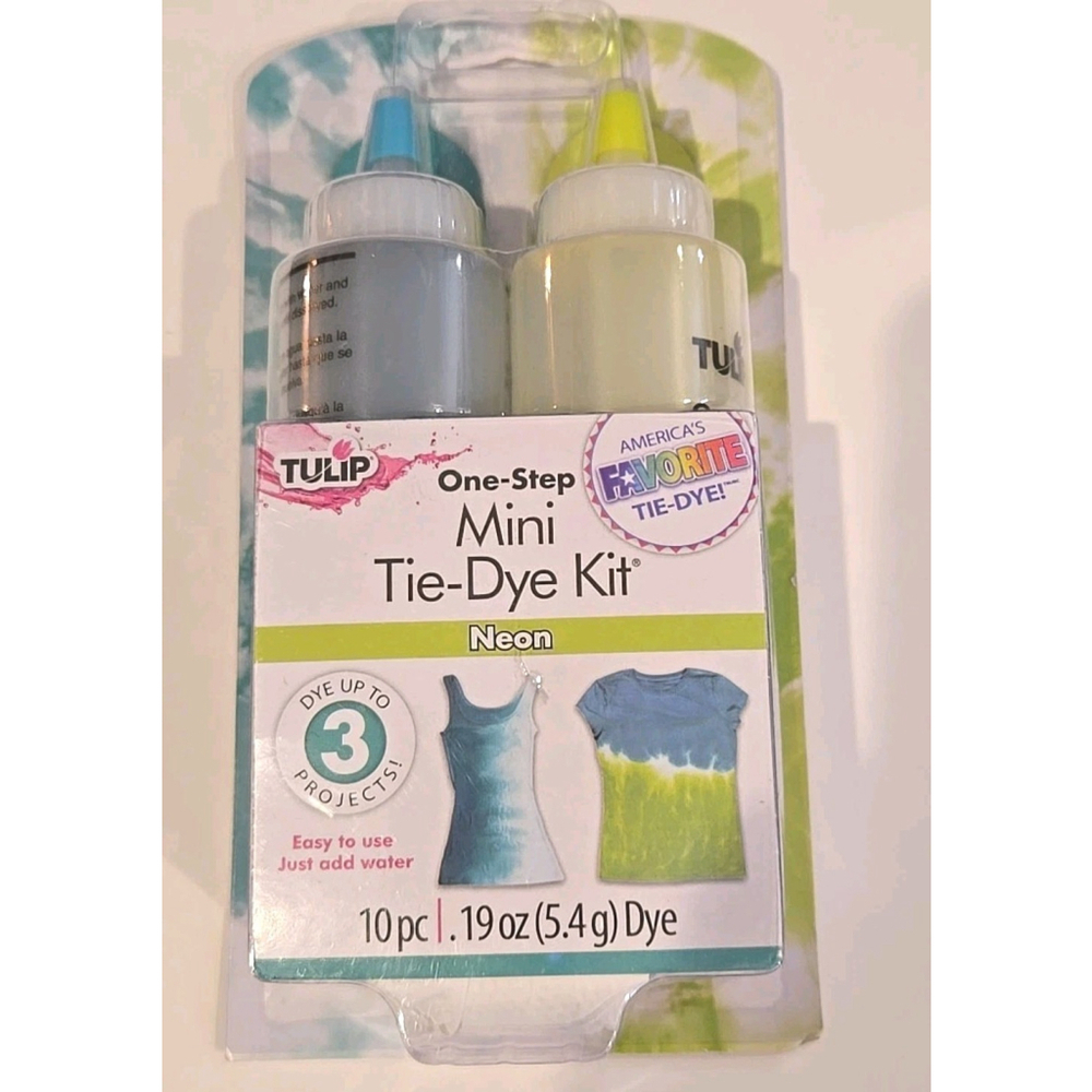 Tulip One-Step Mini Tie-Dye Kit Neon New-Sealed (102)